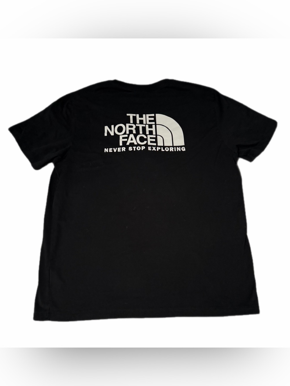 The North Face Tee, Black and White, Men’s Size XL